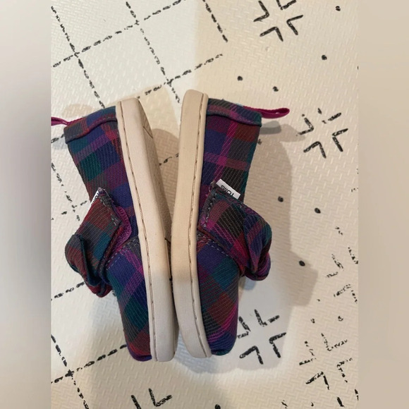 🌸clearance TOMS Girl's Alpargata‎ Loafer Flat 8T - Picture 4 of 8